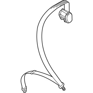 Audi e-tron GT Seat Belt - 9J1-857-806-M-M3C