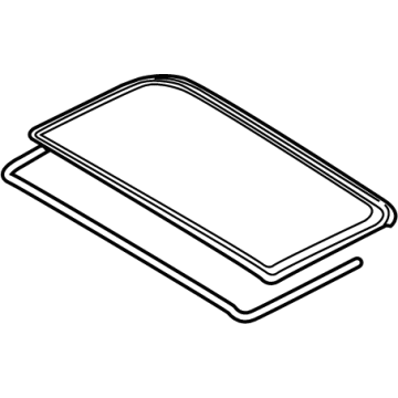 Audi SQ8 e-tron Sportback Sunroof - 4K4-877-056-A
