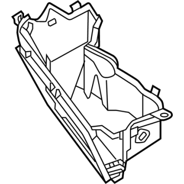 Audi 9J1-815-130-D Air Inlet Case Audi 9J1-815-130-D Air Inlet Case