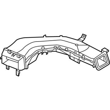 Audi e-tron GT Air Duct - 4J3-819-655