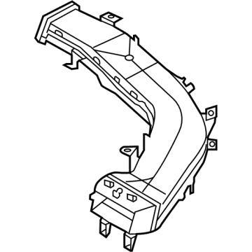 Audi e-tron GT Air Duct - 4J3-819-656