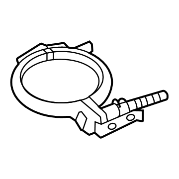 Audi RS7 Sportback Exhaust Manifold Clamp - 0P2-253-725-B