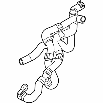 Audi S7 Sportback Water Hose - 4K0-145-920-Q