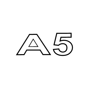 Audi A5 Sportback Emblem - 8W6-853-741-T94