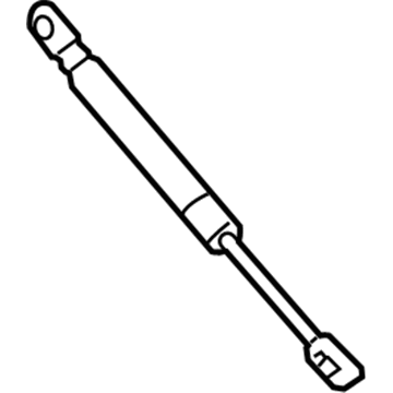Audi A6 Liftgate Lift Support - 4F9-827-552-H