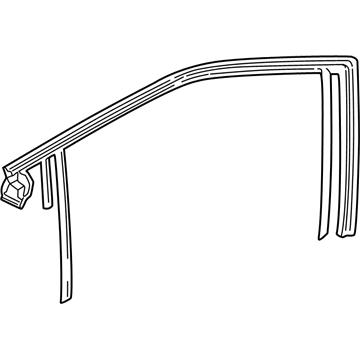 Audi A8 Quattro Window Run - 4D0-837-440-K