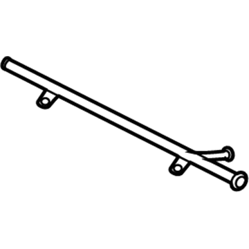Audi 100 Water Hose - 078-121-081-J