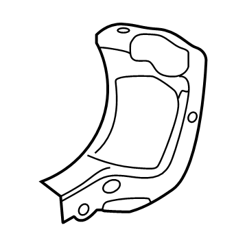 Audi 4K0-399-545-A Inner Shield Audi 4K0-399-545-A Inner Shield