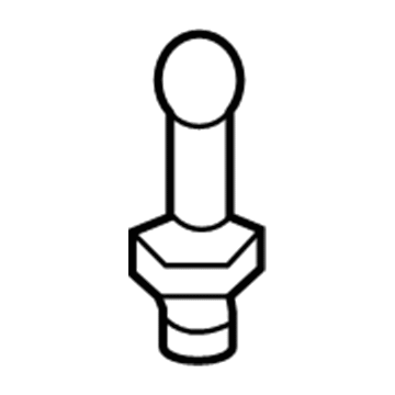 WHT-005-404 Audi Engine Cover Ball Stud Illustration 1 of 1