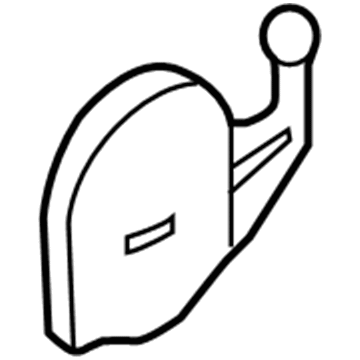 06K-103-733-C Audi Engine Cover Holder Illustration 1 of 1