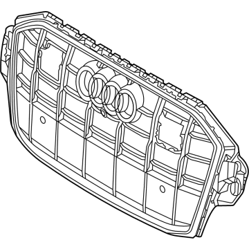 Audi SQ7 Grille - 4M0-853-651-AL-RU6