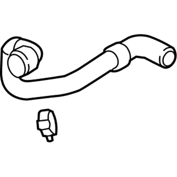 Audi S7 Water Hose - 4G0-122-058-D