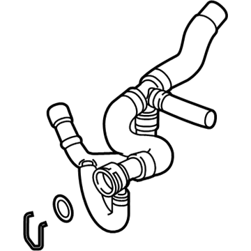 Audi TT RS Quattro Water Hose - 8V0-122-101-C
