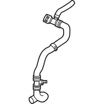 Audi A7 Sportback Cooling Hose - 4K0-122-056-F