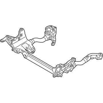 Audi A4 Quattro Front Cross-Member - 8T0-399-315-H