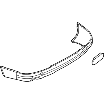 Audi Q7 Bumper Cover - 4L0-807-521-G-1RR