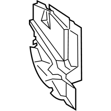 Audi 4N0-145-333-S Air Duct 4N0-145-333-S Audi Air Duct Illustration 1 of 1