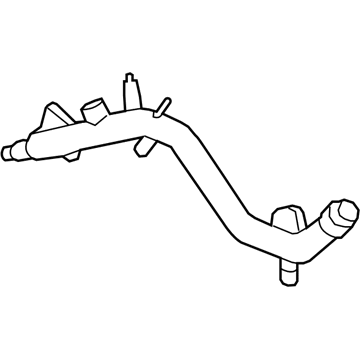 06E-121-045-J Audi Water Pipe Illustration 1 of 1
