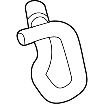 Audi 06H-121-057-G Outlet Hose 06H-121-057-G Audi Outlet Hose Illustration 1 of 1