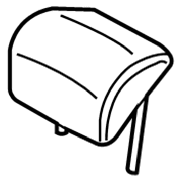 Audi 4G0-885-973-AD-38M Headrest, Outer