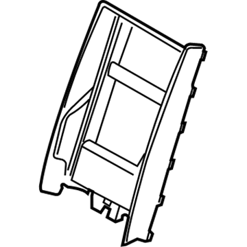 Audi 8K0-885-944-4PK Armrest Bezel Audi 8K0-885-944-4PK Armrest Bezel