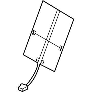 Audi 8K0-963-557-K Seat Back Heater