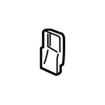 Audi 8K9-887-302-4PK Child Seat Bracket Cap Audi 8K9-887-302-4PK Child Seat Bracket Cap