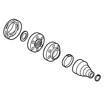 Audi 7L0-598-103 Inner CV Joint Audi 7L0-598-103 Inner CV Joint