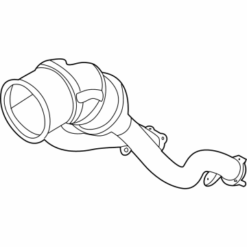 Audi RS7 Sportback Exhaust Pipe - 4N0-254-250-G