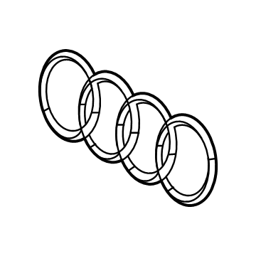 Audi Emblem - 8J0-853-605-B-T94