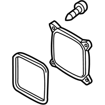 420-998-296 Audi Fan Repair Kit Illustration 1 of 1