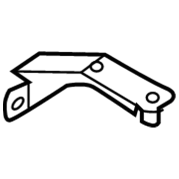 Audi 420-805-323-A Headlamp Bracket 420-805-323-A Audi Headlamp Bracket Illustration 1 of 1