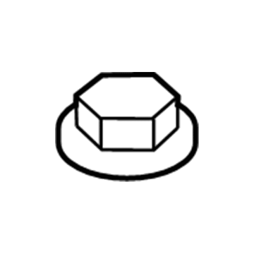 Audi Transmission Drain Plug - WHT-003-487