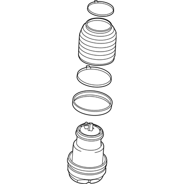 Audi Air Suspension - 4F0-616-001-K