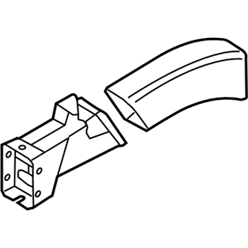 Audi S8 Frame Rail - 4H0-805-102-TA