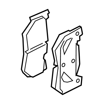 Audi Brake Pads - 80A-698-151-H