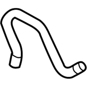 Audi Allroad Quattro Water Hose - 4Z7-121-107-E