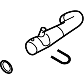 Audi Allroad Quattro Water Hose - 4Z7-121-103