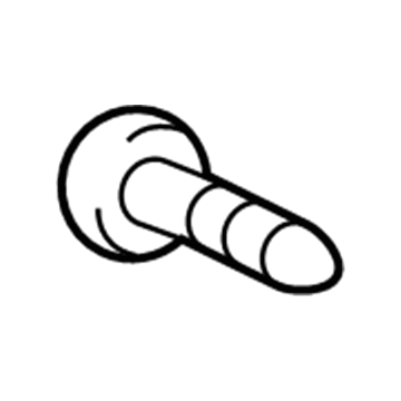 N-910-686-01 Audi Side Impact Sensor Screw Illustration 1 of 1