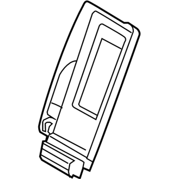 Audi 8K5-885-961-A-ZTC Armrest Bracket 8K5-885-961-A-ZTC Audi Armrest Bracket Illustration 1 of 1