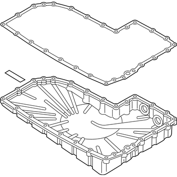 Audi A6 Quattro Transmission Pan - 0CK-321-359-N