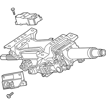 Audi SQ8 e-tron Steering Column - 4KE-419-506-E