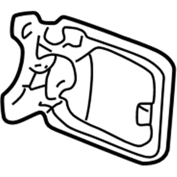 Audi Allroad Quattro Fuel Door - 4B0-809-905-A