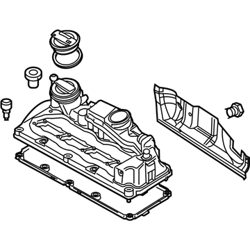 Audi A3 Engine Cover - 03L-103-469