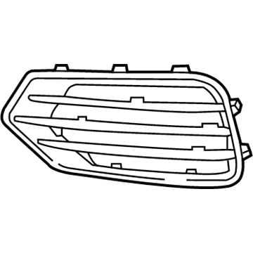 Audi Q3 Quattro Grille - 8U0-807-682-K-T94