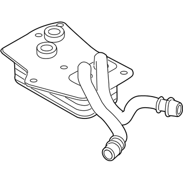 Audi S8 Transmission Oil Cooler - 4E0-317-021-K