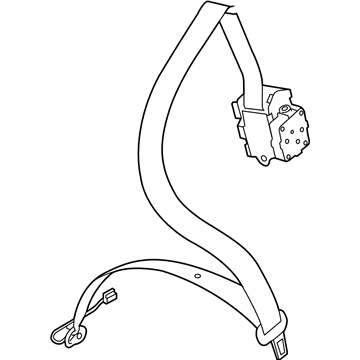 Audi R8 Seat Belt - 427-857-706-L-V04