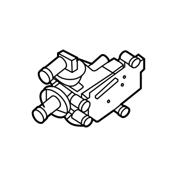 Audi 9J1-906-459-C Solenoid Valve 9J1-906-459-C Audi Solenoid Valve Illustration 1 of 1