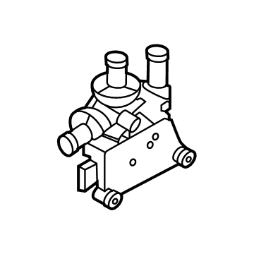 Audi 9J1-963-375-R Control Valve 9J1-963-375-R Audi Control Valve Illustration 1 of 1