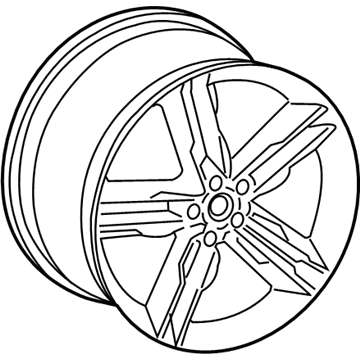 Audi A7 Quattro Alloy Wheels - 4G8-601-025-AJ
